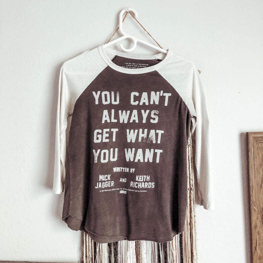 Urban Outfitters graphic Rolling Stones band tee
